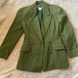 Vintage Green Pea blazer